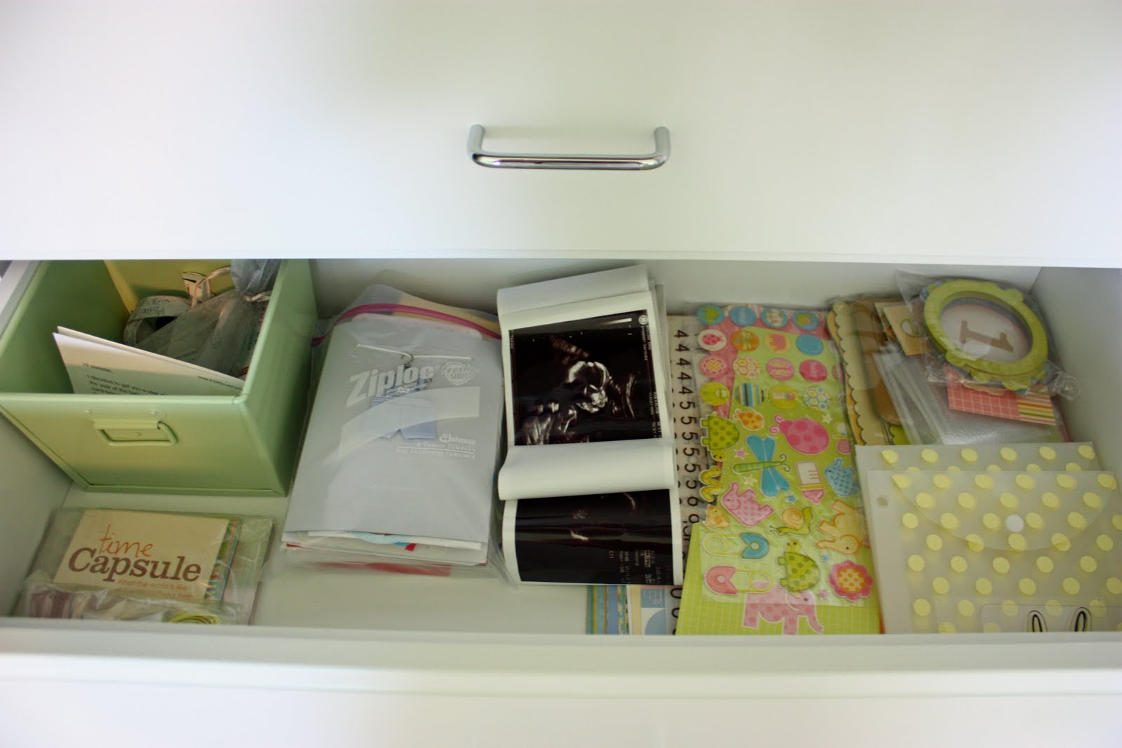 Scrapbook room organization - The Sunny Side Up Blog